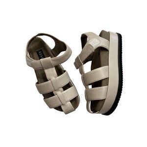 R0AM 90s Stack Sandals in Cement